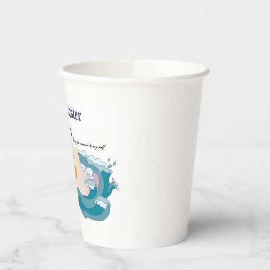 Sommerpapiertassen Pappbecher (Links)