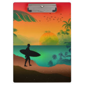 Sommerparadies Klemmbrett (Vorderseite)