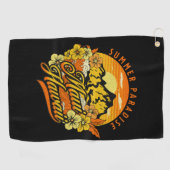 Sommerparadies, Maui Hawaii Golfhandtuch (Horizontal)