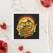 Sommerparadies, Maui Hawaii Serviette (Beispiel)