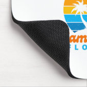 Sommerparadies Miami Beach Florida-Sunset-Palms Mousepad (Ecke)