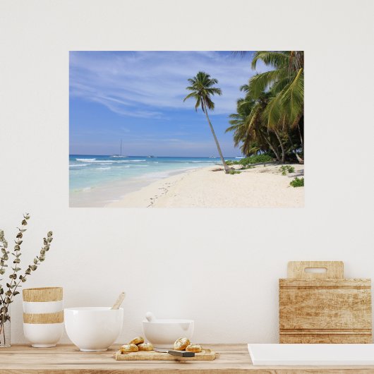 Sommerparadies Poster (Küche)