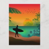 Sommerparadies Postkarte (Vorderseite)