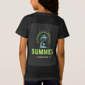 Sommerparadies T-Shirt (Rückseite)