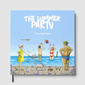 Sommerparty am Strand Gästebuch (Vorderseite)