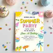 Sommerparty Einladung