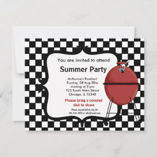 Sommerparty Einladung