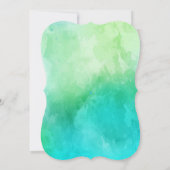 Sommerparty Einladung - Pool / Tropical (Rückseite)