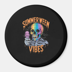 Sommerparty-Kostüm Lustiges Summerween Magnet