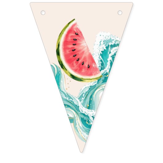 Sommerparty-Wimpelbanner Wimpelkette (Erste Fahne)
