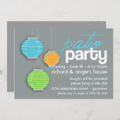 Sommerpatio-Party Einladungen (Vorne/Hinten)