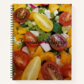 Sommerpause! Favoritenrezepte Notizblock (Vorderseite)