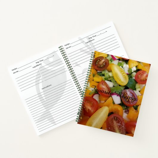 Sommerpause! Favoritenrezepte Notizblock (Innenseite)