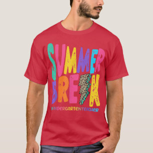 Sommerpause - Kindergarten Lehrer - SUB Leopard  T-Shirt