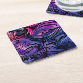 Sommerpause Rechteckiger Pappuntersetzer (angewinkelt)