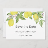 Sommerpause rettet das Datum Save The Date (Vorderseite)