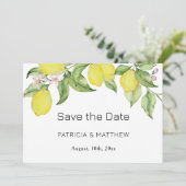 Sommerpause rettet das Datum Save The Date (Stehend Vorderseite)