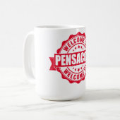 Sommerpensacola - Florida Kaffeetasse (Vorderseite Links)