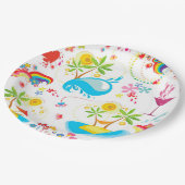 Sommerpest Pappteller (Schrägansicht)