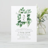 Sommerpflanzen Einladung (Stehend Vorderseite)