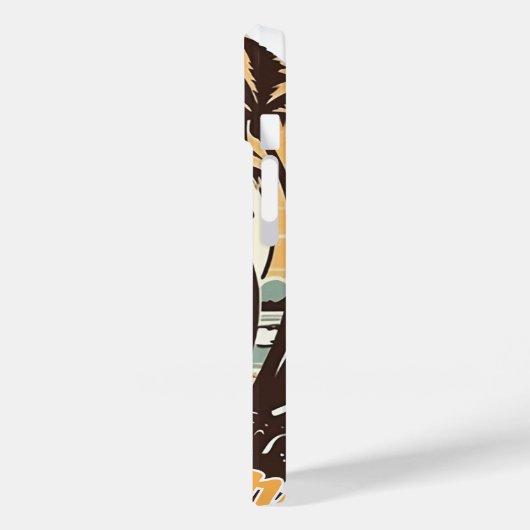 Sommerphasen Case-Mate iPhone Hülle (Rückseite / Links)