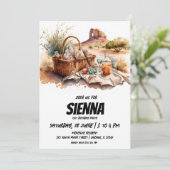 Sommerpikanteneinladung Einladung (Stehend Vorderseite)