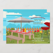 Sommerpikanteneinladung Einladung (Vorne/Hinten)