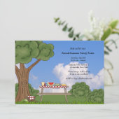 Sommerpikanteneinladung Einladung (Stehend Vorderseite)