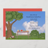 Sommerpikanteneinladung Einladung (Vorne/Hinten)