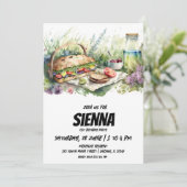 Sommerpikantensicht Einladung (Stehend Vorderseite)