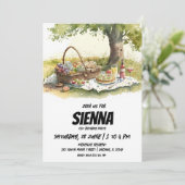 Sommerpikantensicht Einladung (Stehend Vorderseite)