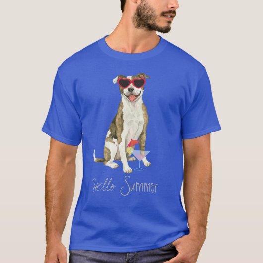 Sommerpit Bull Terrier T - Shirt (Vorderseite)