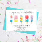 Sommerpökeleis Geburtstagsparty Einladung