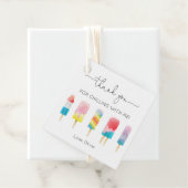 Sommerpökeleis Geburtstagsparty Geschenkanhänger (Beispiel)