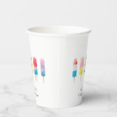 Sommerpökeleis Geburtstagsparty Pappbecher (Rechts)