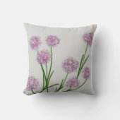 Sommerpolster Allium globe Kissen (Vorderseite)