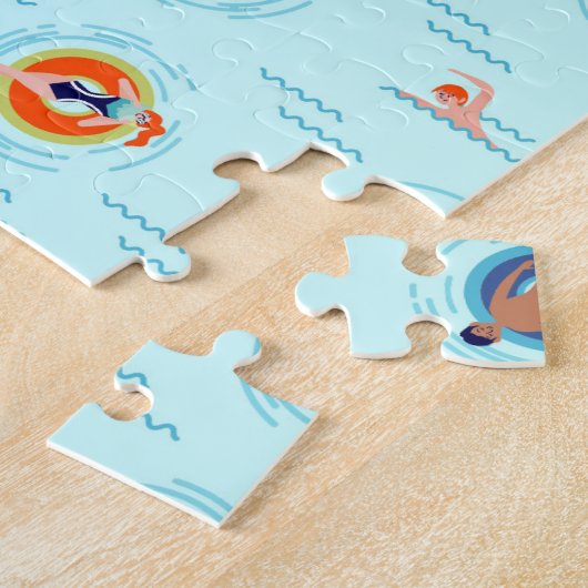 Sommerpool Party Spaß in der Sonne Puzzle (Seite)