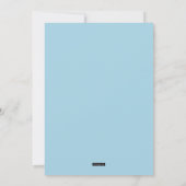 Sommerpool / Wasserpark Geburtstagsparty Einladung (Rückseite)