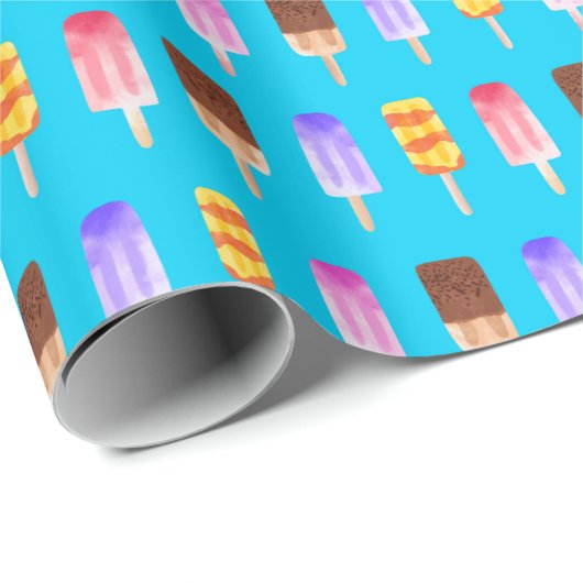 Sommerpopsis Geschenkpapier (Rolleneckpunkt)