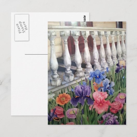 Sommerporsche Postkarte (Vorne/Hinten)