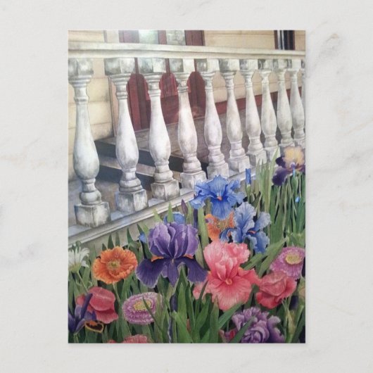 Sommerporsche Postkarte (Vorderseite)