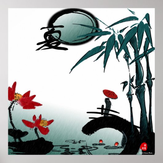 Sommerposter Poster (Vorne)