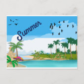 Sommerpostkarte Feiertagspostkarte (Vorderseite)