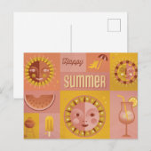 Sommerpostkarte Postkarte (Vorne/Hinten)