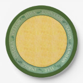 Sommerrad des Jahres Pappteller (Vorderseite)