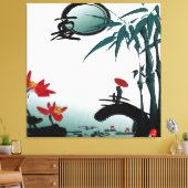 Sommerramponade Leinwanddruck (Insitu (Wohnzimmer))