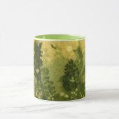 Sommerrasen, Wollmalereien, Landschaftsgrün Tasse (Zentrum)