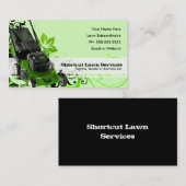 Sommerrasendienstleistungen Visitenkarte (Vorne/Hinten)
