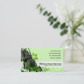 Sommerrasendienstleistungen Visitenkarte (Stehend Vorderseite)