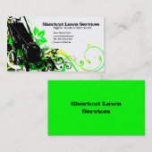 Sommerrasendienstleistungen Visitenkarte (Vorne/Hinten)